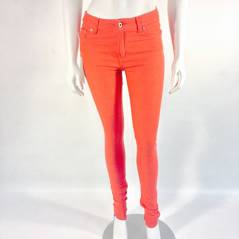 Naked & Famous Denim Mid-Rise Straight-Leg Jeans